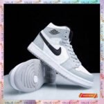 Jordan 1 Mid Light Smoke Grey Sneaker - Image 2