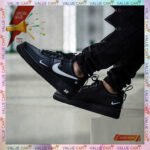 Air Force 1 Utility Nike Black/White Sneaker Unisex - Image 2
