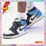 Air Jordan 1 Retro Mid OG Obsidian Sneaker - Image 2
