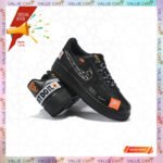 Nike Air Force 1 Black Just do it Sneaker Unisex