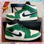 Jordan 1 Mid Pine Green Sneaker - Image 2