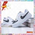 Nike Air Force 1 Black/White Louis Vuitton Sneaker - Image 2