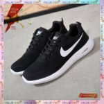 Zoom Nike Breathable Rubber Sneaker Black/White - Image 2