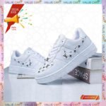Nike Air Force 1 White/Black Louis Vuitton Sneaker - Image 2
