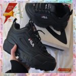 Fila Disruptor II Premium Black Sneaker - Image 2