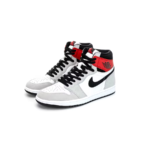 Air Jordan 1 Retro MID "RED Smoke GREY" - Image 2