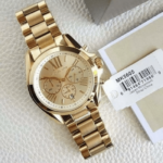 Michael Kors Bradshaw MK5605 Gold-Tone Watch - Image 4