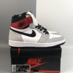 Air Jordan 1 Retro MID "RED Smoke GREY" - Image 4
