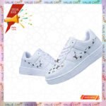 Nike Air Force 1 White/Black Louis Vuitton Sneaker