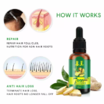 7 Day Herb Germinal Serum Hair Essential Oil Growth - Image 4
