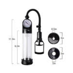 Men PowerUp Penis Enlargement Electric Pump Timer Dildo Sex Toy - Image 2