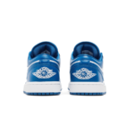 Air Jordan 1 Low White Marina Blue Sneaker - Image 3
