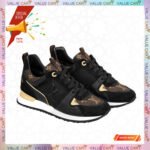 Black/Brown Monogram Louis Vuitton Sneaker