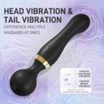 Rechargeable Massage Stick for Women – 6 Vibration Modes, USB Charging – Dildo Toys - Image 5