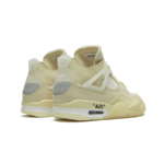 Air Jordan 4 Retro x Off-White SP "Sail" sneakers - Image 3