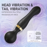 Rechargeable Massage Stick | Powerful Wand Massager for Full Body Relaxation & Dildo Toys - Image 7