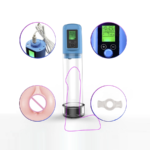 LCD Enlargement Men Electronic Pump Dildo Sex Toy - Image 3