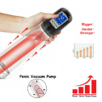 Penis Pump Powerful USB Rechargeable Automatic Enlarger LED, Dildo Sex Toy - Image 2