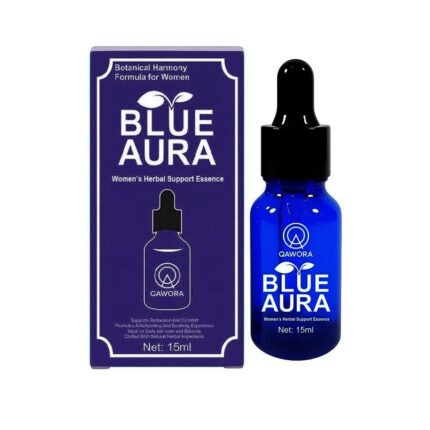 Qawora Blue Aura Women Love Drops Long-Lasting Made in USA