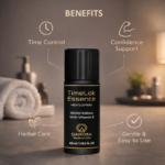 Qawora TimeLok Men’s Delay Spray–Stay Longer-Feel Stronger - Image 2