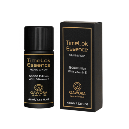 Qawora TimeLok Men’s Delay Spray–Stay Longer-Feel Stronger