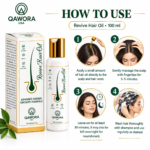 Qawora Revive Hair Oil – Advance Herbal Growth Formula - 100 ml - Image 6