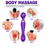 Rechargeable Massage Stick | Powerful Wand Massager for Full Body Relaxation & Dildo Toys - Image 3