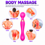 Rechargeable Massage Stick | Powerful Wand Massager for Full Body Relaxation & Dildo Toys - Image 3