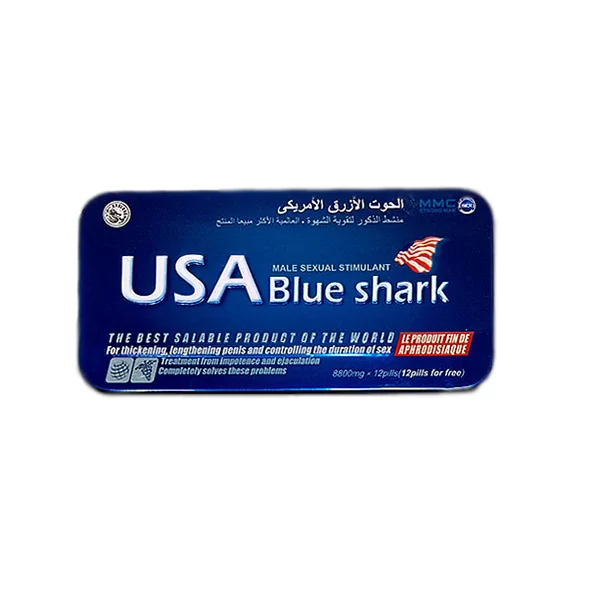 USA Blue Shark Tablet Male Sexual Stimulant